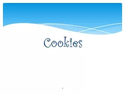 1 Cookies Types of Cookies