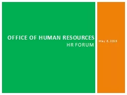 Office of Human Resources