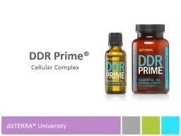 DDR Prime® Cellular Complex
