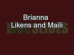 Brianna Likens and Maili