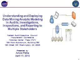 Understanding and Deploying Data Mining Analytic Modeling in Audits, Investigations, Inspections,