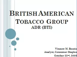 British   American   Tobacco Group