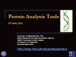Protein Analysis Tools 2