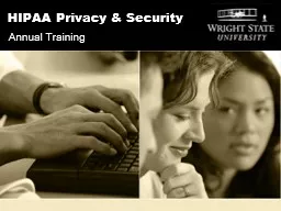 HIPAA  Privacy & Security