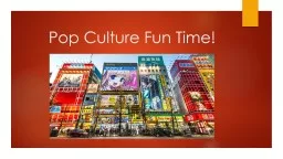 Pop Culture Fun Time! Yo-kai Watch