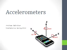 Accelerometers -Andreas Gabrielsen