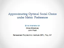 Approximating Optimal Social Choice