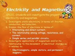 Electricity  and Magnetism