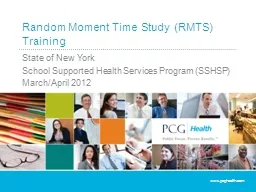Random Moment Time Study (RMTS) Training