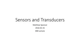 Sensors Matthew Spencer 2016-02-25