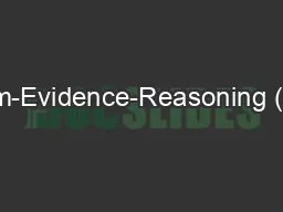 Claim-Evidence-Reasoning (CER