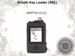 Simple Key  Loader  (SKL)