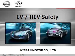NISSAN MOTOR CO., LTD EV / HEV Safety