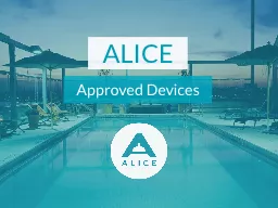 ALICE Approved Devices iPod Touch (16gb)
