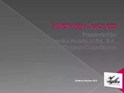 Interview Success Presented by
