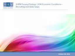 SHRM Survey Findings: 2014