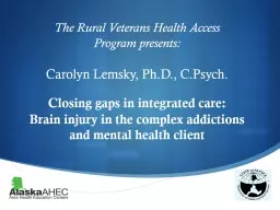 The Rural Veterans Health Access Program presents