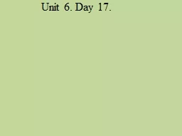 Unit 6. Day 17. Estimated