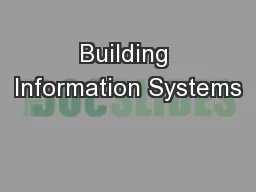 Building Information Systems