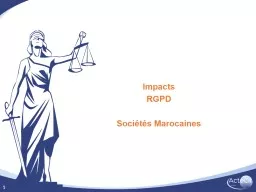 Impacts RGPD Sociétés Marocaines