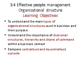 3.4 Effective people management