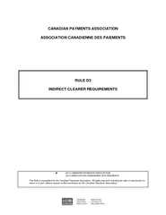 CANADIAN PAYMENTS ASSOCIATION ASSOCIATION CANADIENNE D