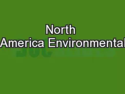 North America Environmental