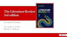 The Literature Review 3rd