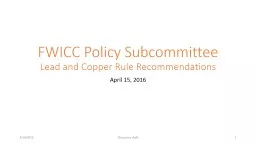 FWICC Policy Subcommittee