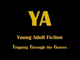 YA Young   Adult Fiction