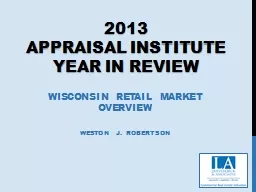2013 Appraisal  Institute