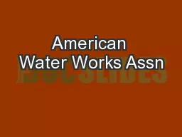 American Water Works Assn