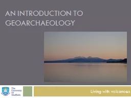 An introduction to geoarchaeology