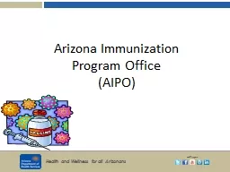 Arizona Immunization  Program Office