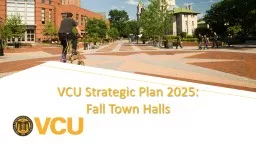 VCU Strategic Plan 2025: