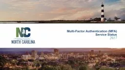 2017 Multi-Factor Authentication (MFA)