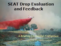 SEAT  Drop Evaluation