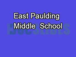 East Paulding Middle  School