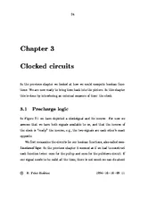 Chapter Cloc ed circuits In the previous hapter lo ok