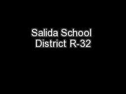 Salida School District R-32