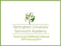 Reading (and Writing) Challenge