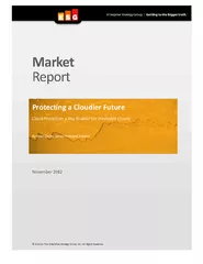 Market Report Protecting a Cloudier Future Cloud Prote