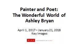 Painter and Poet:  The Wonderful World of