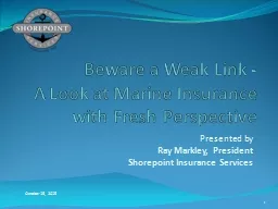 Beware a Weak Link - A Look