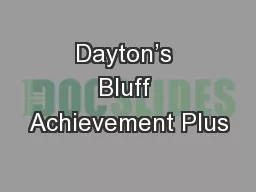 Dayton’s Bluff Achievement Plus