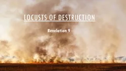 Locusts of Destruction Revelation 9