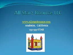 All Starz Bounce LLC www.Allstarzbounce.com