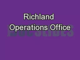 Richland Operations Office