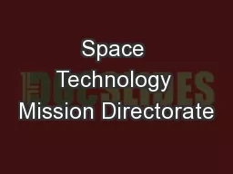 Space Technology Mission Directorate