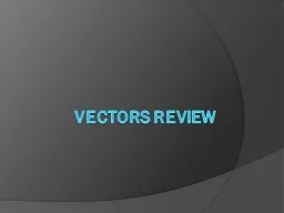 Vectors Review Definition